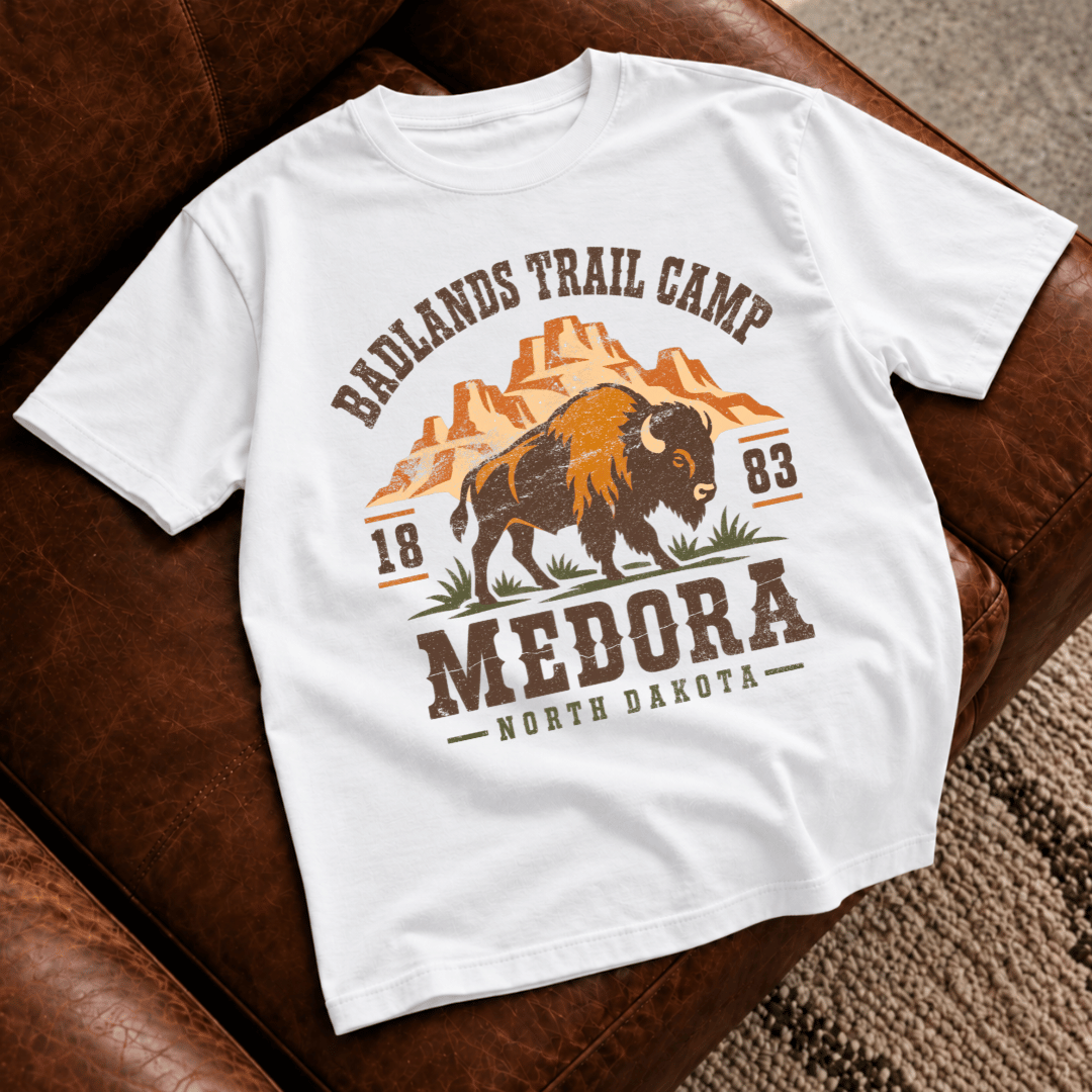 Medora Badlands Trail Camp T-Shirt