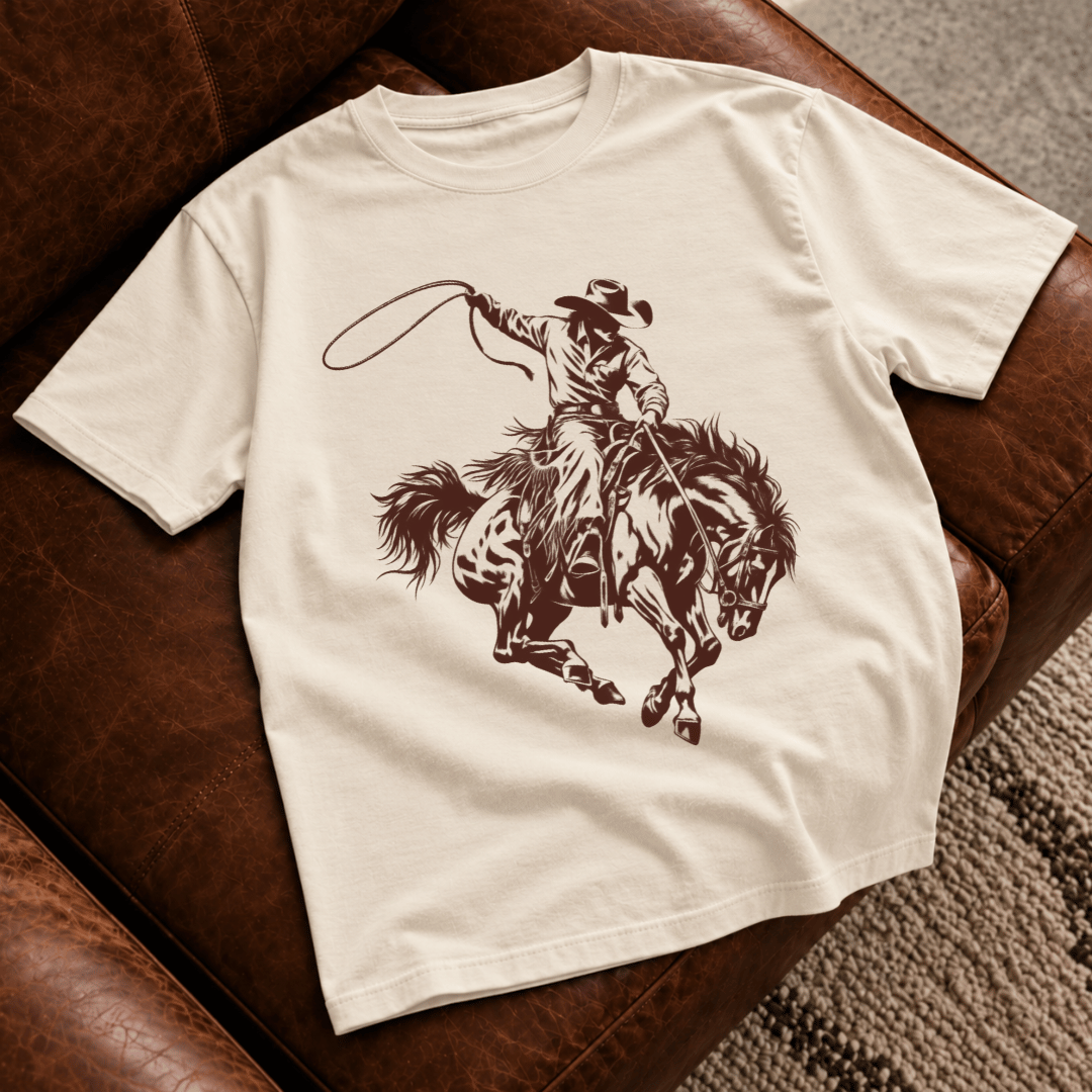 Cowboy On A Horse T-Shirt