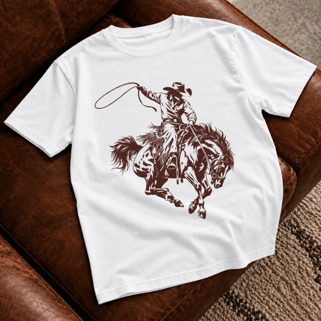 Cowboy On A Horse T-Shirt