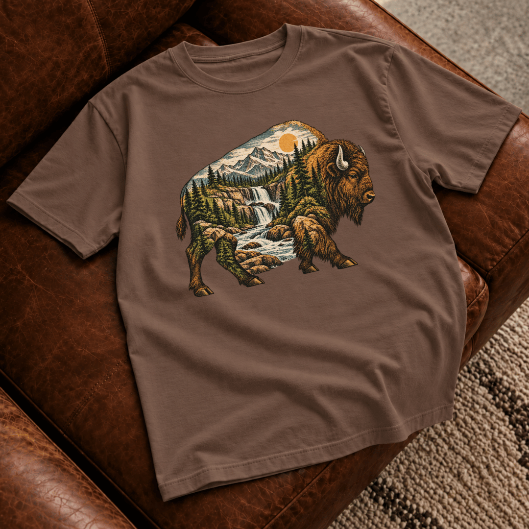 American Bison Wildlife T-Shirt
