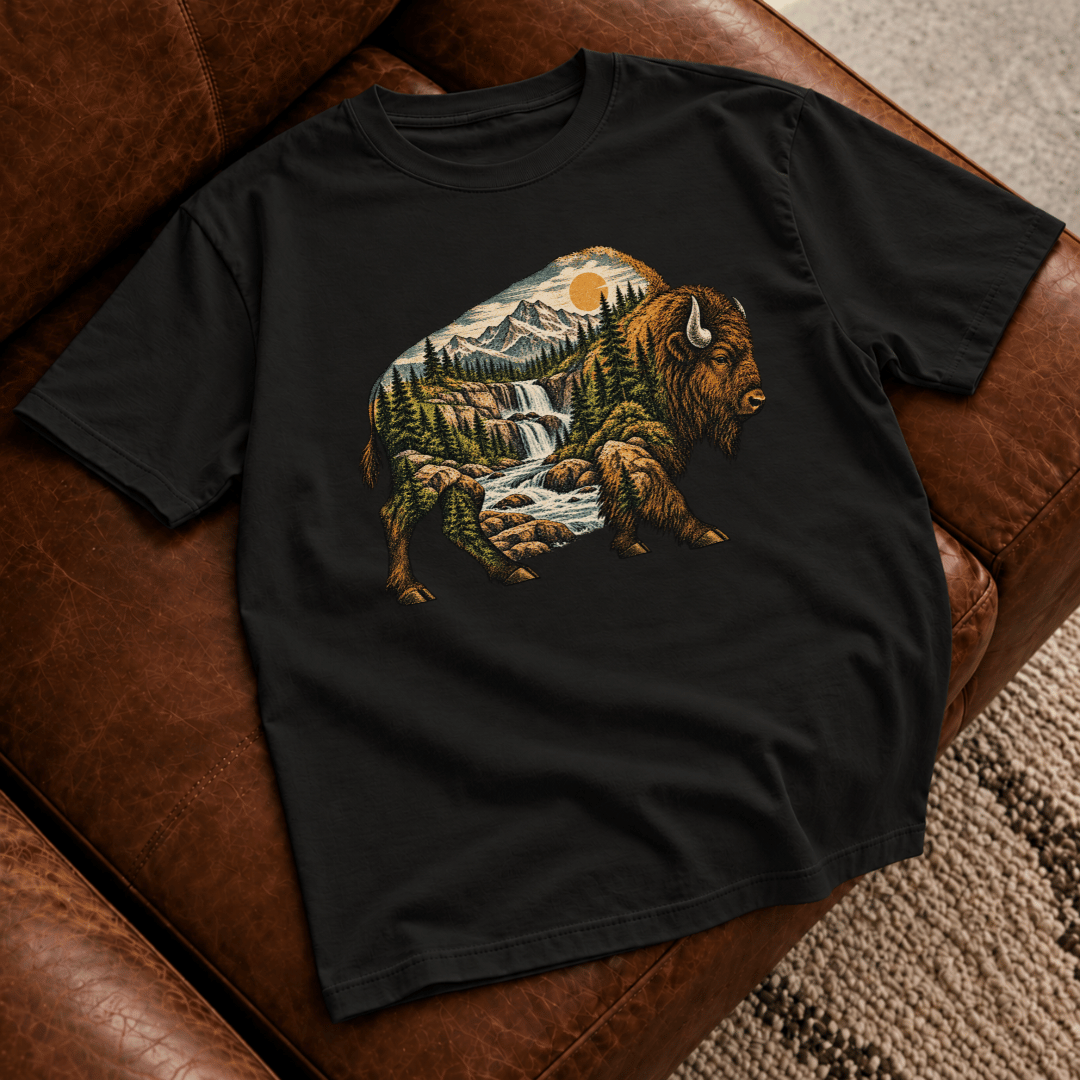 American Bison Wildlife T-Shirt