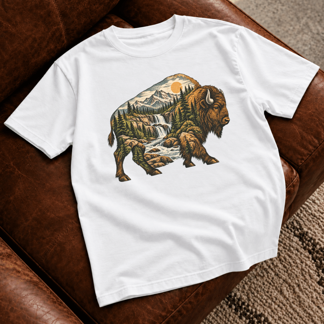 American Bison Wildlife T-Shirt