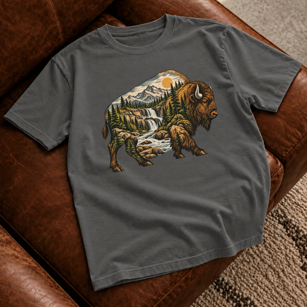 American Bison Wildlife T-Shirt